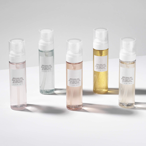 Chai xịt nhựa trong suốt đựng tinh dầu, sữa dưỡng thể, nước hoa phòng, có vòi xịt trắng và nắp trong suốt - Product Image 1