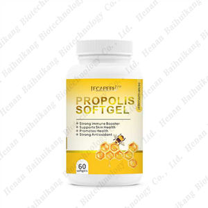 Aangepaste Logo <span class=keywords><strong>Propolis</strong></span> Softgel Capsule Bijen <span class=keywords><strong>Propolis</strong></span> Capsule Sterke Immuunbooster & Antioxidant - Product Image 1