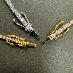 Бриллиантовый Теннисный браслет, 10 карат, 14 карат, 18 карат - Product Image 2