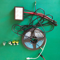 Tira de Luz LED Inteligente para Cama con Sensor Táctil y Regulador de Intensidad, Interruptor Táctil Metálico de 12V para Iluminación de Dormitorio
