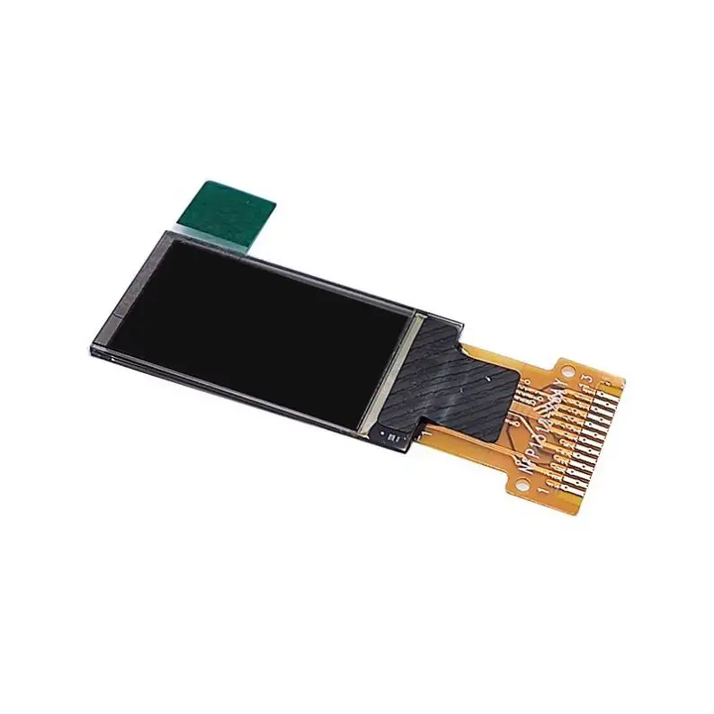 Tela oled SSD1312 para soldagem de 0,77 polegadas, tela vertical branca de 13 pinos, LCD de borda estreita com matriz de 12864 pontos