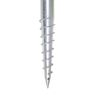 Vis de terre en acier galvanisé facile à installer sans creuser l'ancrage au sol pour poteaux standard 4x4 - Product Image 5