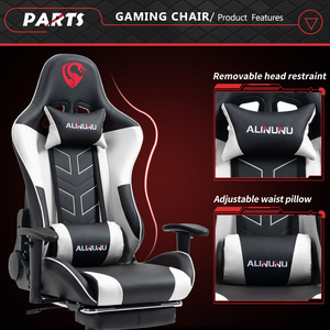 2025 OEM logotipo personalizado Kuromi <span class=keywords><strong>Cinnamoroll</strong></span> estilo respaldo alto cómodo Gaming Gear <span class=keywords><strong>silla</strong></span> Gaming <span class=keywords><strong>Silla</strong></span> de malla con portavasos - Product Image 5