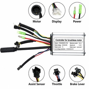 Kit de conversion de vélo électrique avec moteur de moyeu arrière à cassette haute vitesse 36V 350W, compatible avec roues de 20, 24, 26, 27,5, 29 pouces et 700C, pour <span class=keywords><strong>VTT</strong></span> et vélos électriques - Product Image 2