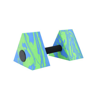 Haltères aquatiques portables en EVA, design triangulaire, légers, lot de deux, équipement d'exercice aérobie et de <span class=keywords><strong>natation</strong></span> |   Barres de musculation pour <span class=keywords><strong>piscine</strong></span> pour adultes - Product Image 5