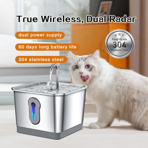 Bebedero Inteligente para Mascotas de Acero Inoxidable 304 Premium <span class=keywords><strong>con</strong></span> Sensor Automático y Diseño de Grifo para una Piel Saludable - Product Image 2