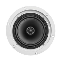 Altavoz de Techo de Doble Canal con División de Frecuencia, Carcasa de Plástico Ligera, Sonido Nítido, Sistema de Audio Doméstico Inteligente y Moderno