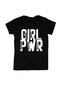 T-shirt Girl Power da donna, casual, 100% cotone, girocollo, stampa con scritta femminista, per tutte le stagioni, vestibilità regolare, manica corta - Product Image 1