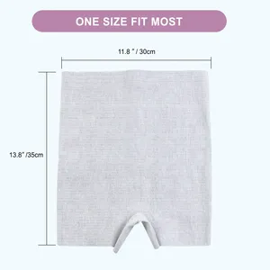 100% coton microfibre culotte de soins de <span class=keywords><strong>maternité</strong></span> taille haute jetable Boyshort coupe slips pour femmes enceintes et post-partum - Product Image 6