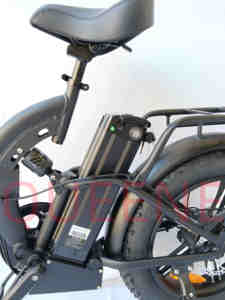 Queene/vélo électrique à double moteur à Suspension complète Fat 750W e-roller cyclomoteur moteur 45 km/H vélo électrique de neige - Product Image 5