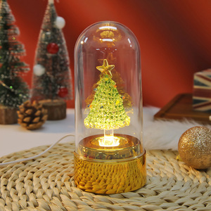Christmas Church Lantern LED Candle Light Mini Night Light Xmas Tabletop Decoration <b>Hanging</b> <b>Ornaments</b> for Party - Product Image 4