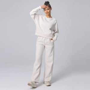 Autunno inverno pantaloni sportivi leggeri e caldi pantaloni larghi della <span class=keywords><strong>tuta</strong></span> da <span class=keywords><strong>donna</strong></span> pantaloni personalizzati <span class=keywords><strong>tuta</strong></span> da Jogging <span class=keywords><strong>donna</strong></span> - Product Image 5