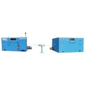 Pinyang Cat5/6/7/8 Lan Cable 500mm Horizontal Double Bobbin Back-twisting Machine+Pair Twisting Machine