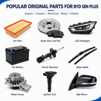 Pièces détachées d'origine neuves BYD Qin Plus 2023-2026 de haute qualité pour PHEV/EV (phares/plaquettes de frein/bougies d'allumage/lave-glace)