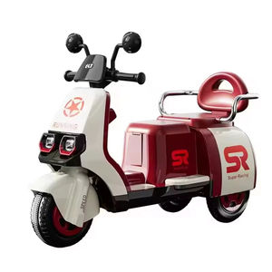 Nueva Motocicleta Eléctrica para Niños, Juguete para Montar, Motocicleta de Tres Ruedas con Batería, Motocicleta Eléctrica Económica para Niños - Product Image 4