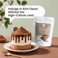 AMULYN Extrait de Cacao Pur de Qualité Alimentaire Saveur Riche pour la Pâtisserie, les Boissons, les Desserts, Vitamine C, Extrait Actif de Cacao