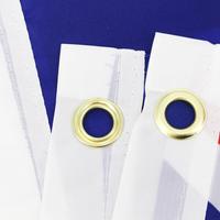 Drapeau national de Madagascar en polyester de qualité supérieure, prix d'usine