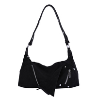 Sac à bandoulière pour femme en PU souple style rétro, multi-poches, sac à main décontracté, vente en gros directe usine