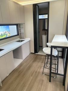 2026 Foshan Villa de villégiature préfabriquée abordable en acier léger, certifiée AU, avec salle de bain, module modulaire préfabriqué, type maisonnette, pour retraite et <span class=keywords><strong>caravane</strong></span> - Product Image 6