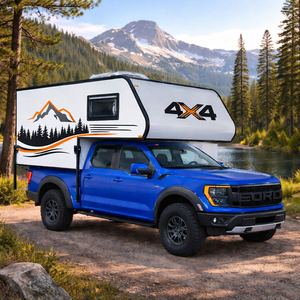 Camper-citernes de <span class=keywords><strong>camping</strong></span> en plein air personnalisables, abordables et légères, en stock, prêtes à être expédiées, à vendre - Product Image 1