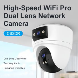 Caméra PTZ WiFi 360° 6MP HD Capteur CMOS Carte SD & Stockage Cloud IP66 Étanche Audio Bidirectionnel Surveillance Bébé Intérieur Sécurité - Product Image 2