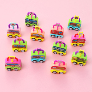 Juguetes Educativos de Dibujos Animados en Miniatura, Tren de Juguete para Armar, Juguete de Descompresión Manual para Niños de 2 a 4 Años, Material PP - Product Image 3