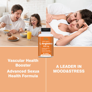 OEM Label pribadi l-arginine tablet dengan vitamin B untuk kinerja Stamina dan dukungan kesehatan vaskular - Product Image 6