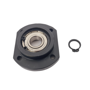 Lhf04 R10 R12 Trapezoidal Screw Support Fixed <b>Side</b> Round Type Leadscrew Bearing <b>Unit</b> - Product Image 2