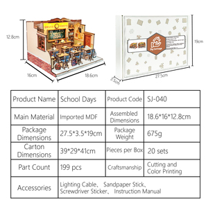 Kit <span class=keywords><strong>de</strong></span> Casa <span class=keywords><strong>de</strong></span> Muñecas <span class=keywords><strong>de</strong></span> Madera Y-TOP Personalizable, Rincón <span class=keywords><strong>de</strong></span> Lectura DIY para Estudiantes, Modelo <span class=keywords><strong>de</strong></span> <span class=keywords><strong>Arquitectura</strong></span> Creativa para Mayores <span class=keywords><strong>de</strong></span> 14 Años - Product Image 4