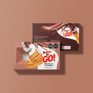 Boîtes d'emballage pour collations entièrement personnalisables, boîtes à chocolat avec fenêtre et impression personnalisées pour biscuits et gâteaux - Product Image 5