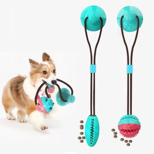 Jouets pour chiens agressifs, durables, écologiques, interactifs, avec ventouse, pour mâcher et nettoyer les dents, jouet multifonctionnel - Product Image 4