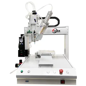 High Quality For iPhone X- 13 Pro Max Frame Bonding On Screen Automatic AB Glue Dispensing Machine Dispenser With Needle Nozzle