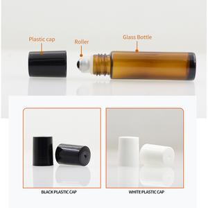 Bán Buôn 10Ml Dày Thủy Tinh Con Lăn Chai Tùy Chỉnh Màu Sắc Màn Hình In <span class=keywords><strong>Refillable</strong></span> Cuộn Cho Chính Xác Tinh Dầu Huyết Thanh - Product Image 3