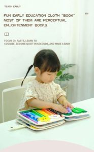 Whole Sale High Quality Quiet Hedgehog Activity Book Early <b>Education</b> Felt Busy Book Sensory <b>Toy</b> to Developing Intelligence - Product Image 2