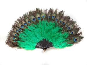 Abanico <span class=keywords><strong>de</strong></span> Mano Plegable <span class=keywords><strong>de</strong></span> Estilo Vintage, Accesorios <span class=keywords><strong>de</strong></span> Flapper - Product Image 2