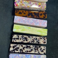Feuille artificielle d'acétate de cellulose de jade d'écaille de tortue personnalisée pour lunettes en épingle à cheveux lunettes acétate