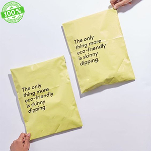 10x13 eco auto sellado verde rojo oro rosa de embalaje de ropa compostables envío correo sobres de correo bolsa - Product Image 5