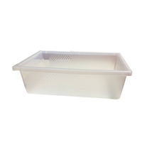 Fournitures pour reptiles Bassin en plastique serpent imprimé léopard gecko tortue seau d'élevage plateau de support de serpent baignoire de serpent