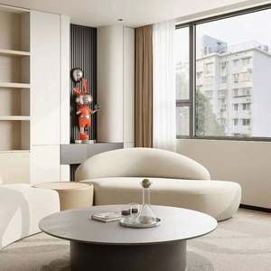 Muebles Modernos de Estilo Italiano Minimalista, Mesas, Sillas, Mueble de Salón para Casa o Villa, Duradero y de Larga Duración - Product Image 4