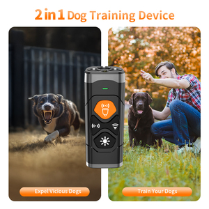 Xách tay xử lý 3 siêu âm phát ra thiết kế Dog Repeller chống Bark răn đe Dog Bark thiết bị điều khiển với Led đèn pin - Product Image 2