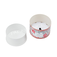 Vente en gros Emballage de savon de style luxe Boîte tubulaire en papier Emballage de bombe de bain biodégradable fait à la main de luxe écologique pour savon
