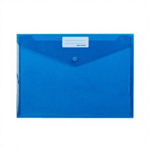 Pochette de classement A4 colorée en plastique PP avec bouton de fermeture, idéale pour le bureau et l'école – Organiseur de documents très demandé - Product Image 3