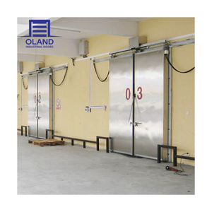 Puertas Corredizas Industriales Eléctricas o Manuales Aisladas para Almacenamiento de Alimentos con Superficie Acabada - Product Image 5