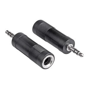 <b>3.5mm</b> <b>To</b> <b>6.35mm</b> Audio <b>Adapter</b> Female Connector For Guitar Keyboard Mixer Speaker Microphone Headphone Use - Product Image 3