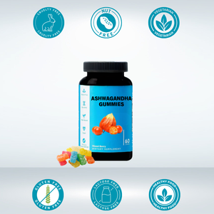 Custom Biologische Zee Mos Himalaya Ashvagandha Extract Zwarte Maca Ashwagandha Gummies Met Private Label - Product Image 4