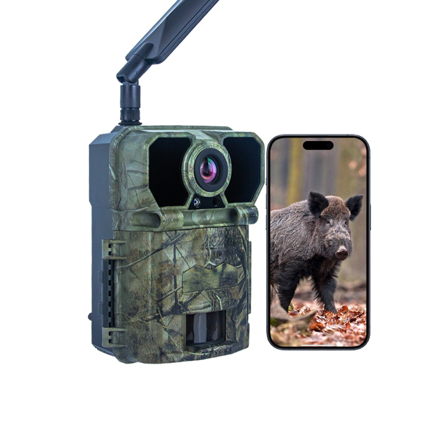 Long-Working Hours Thermal Night Vision Wildlife Camera 4G LTE Cellular Wireless Waterproof SD Memory 1080P CMOS Hunting 32MP