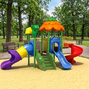 Grandes toboggans en plastique 2026 pour aires de jeux extérieures, équipement de jeux pour écoles maternelles et jeux d'extérieur pour enfants - Product Image 1