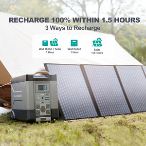 Générateur solaire portable ALLPOWERS 5KW 6KW 10KW, station d'alimentation de secours pour la maison, le camping et les situations d'urgence, station d'alimentation solaire portable - Product Image 3
