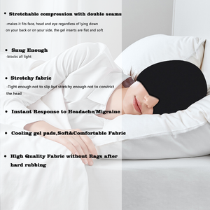 Produk tren 2024 solusi pereda mata yang dapat digunakan kembali topi migrain terapi Capping es - Product Image 4