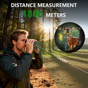 IP67 레이저 거리측정기 쌍안경 10x42 ED 2400m 레이저 측정 HD 쌍안경 여행 관광 및 야외 탐험용 - Product Image 3